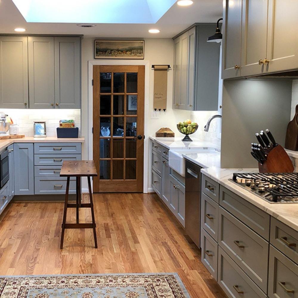 American Custom Modern home bar stone countertop marble top kitchen cabinet