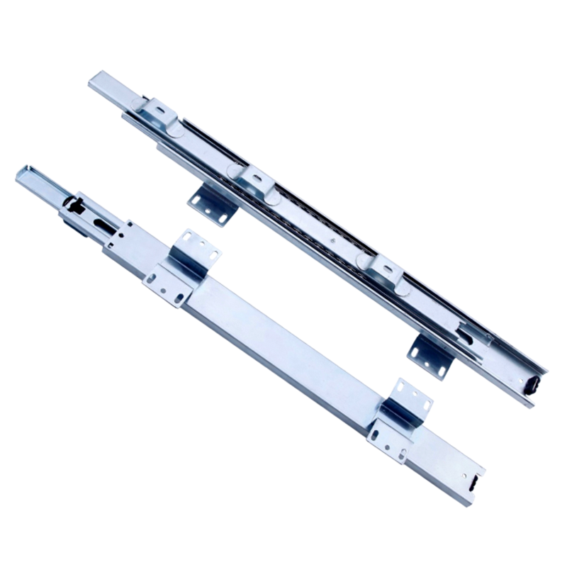 Drawer Slides Cabinet Pull Basket Guides U-Shape Bracket Mounting 45mm Full Extension Basket Drawer Slides