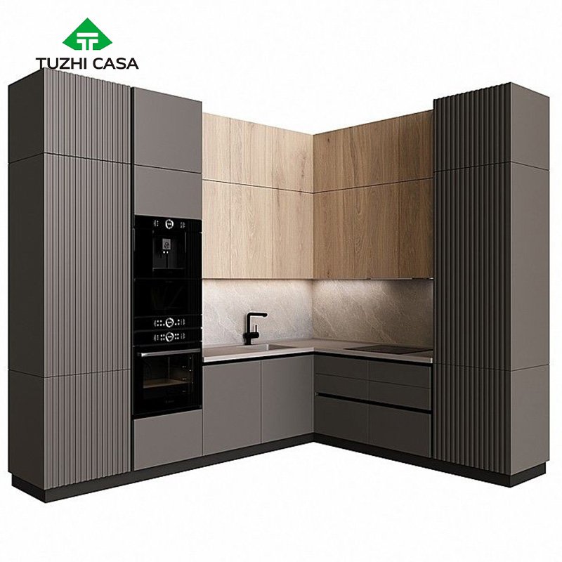 waterproof stainless steel metal full kitchen pantry cupboard cabinet in kitchen