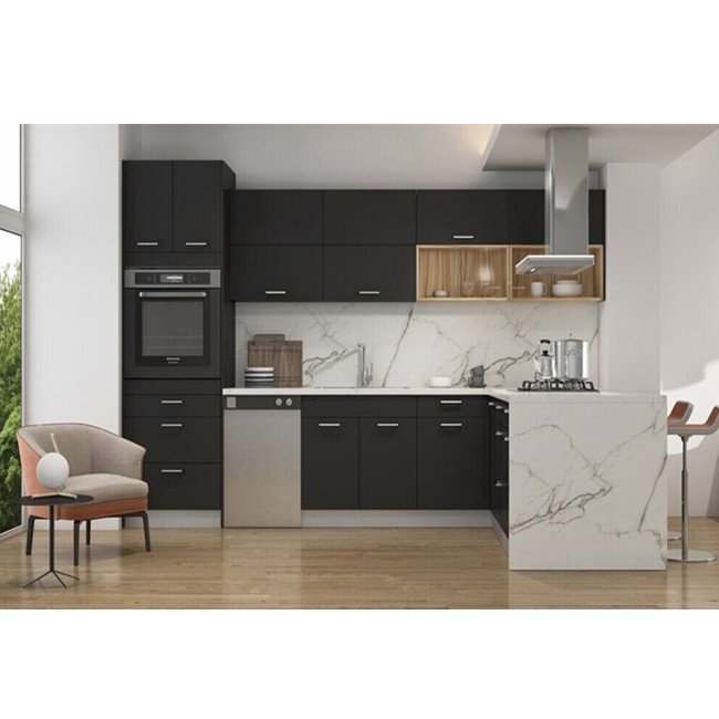 Modern Complete Wood Kitchen Cabinets Ready To Assemble Complete Kitchen Cupboard Set