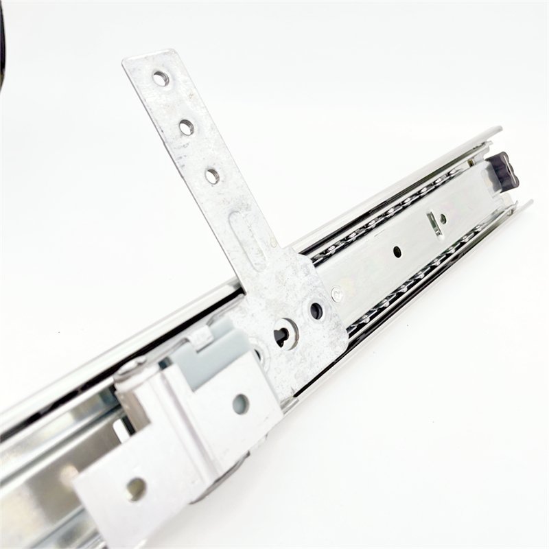 Ball bearing telescopic drawer slide Rail for keyboard