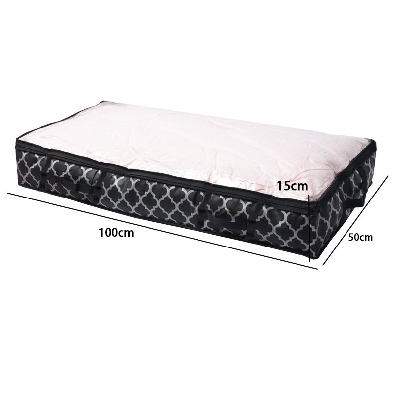 Large Foldable Underbed Storage Bins Containers Drawers Organizer Heavy Duty Under Bed Storage Bags