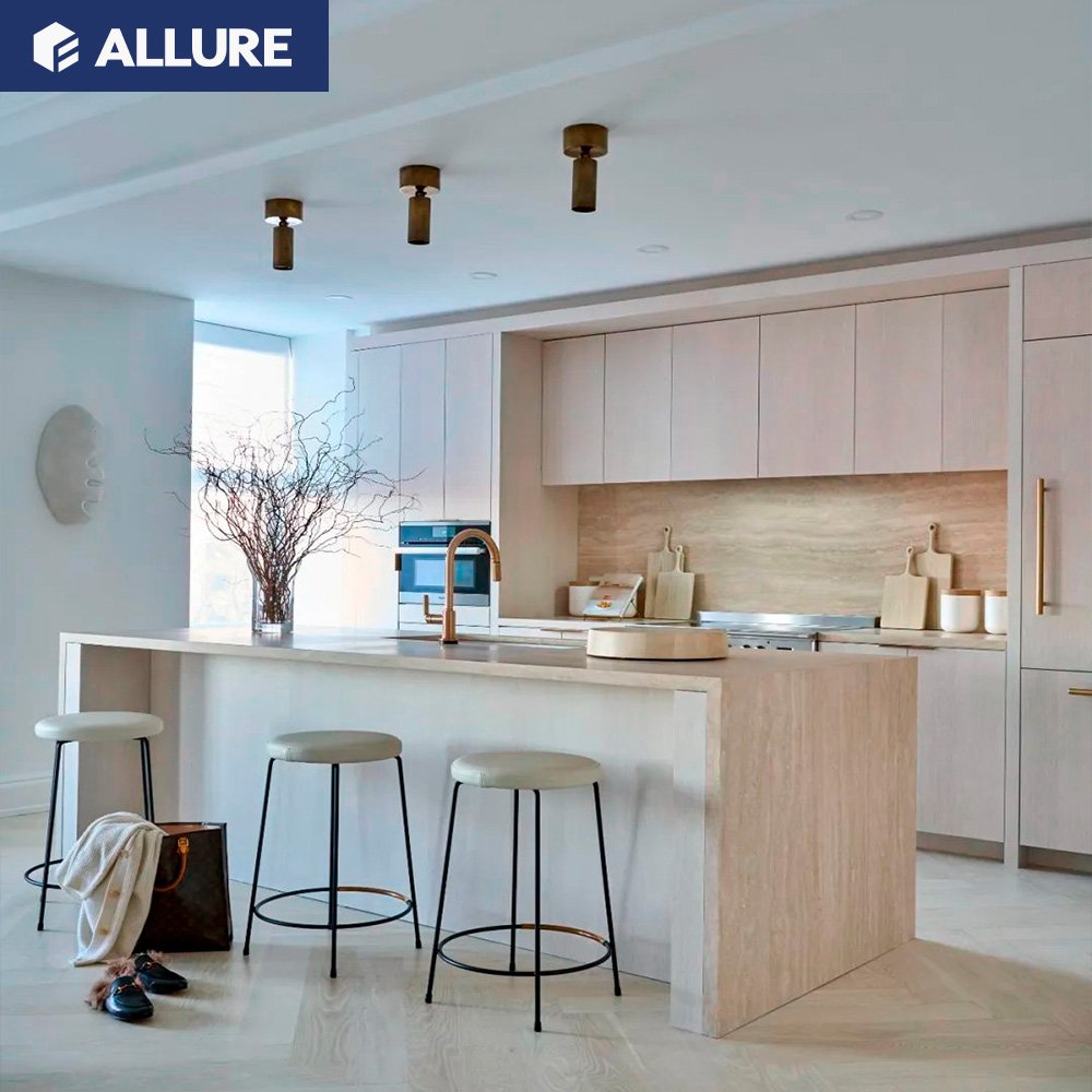 Allure european steel frame super gloss oven tall white pantry metal wall kitchen cabinet furniture set
