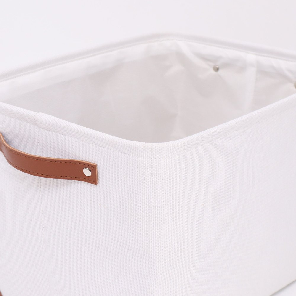 2023 popular Large Canvas Fabric Storage Boxes Baskets Chest of Drawers