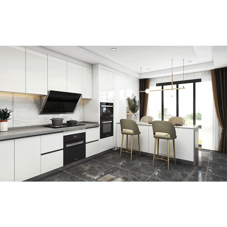 China Factory Supply Custom Kitchen Cabinets Kitchen Cabinet Commercial Kitchen Cupboard