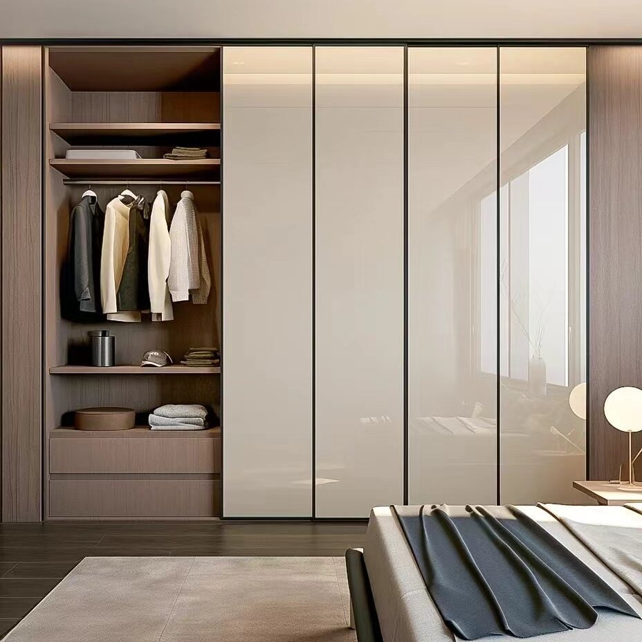 Modern Design Bedroom Furniture-Wardrobe for Home Apartment Office Hotel or Mall Use-for Clothes Storage Wardrobe