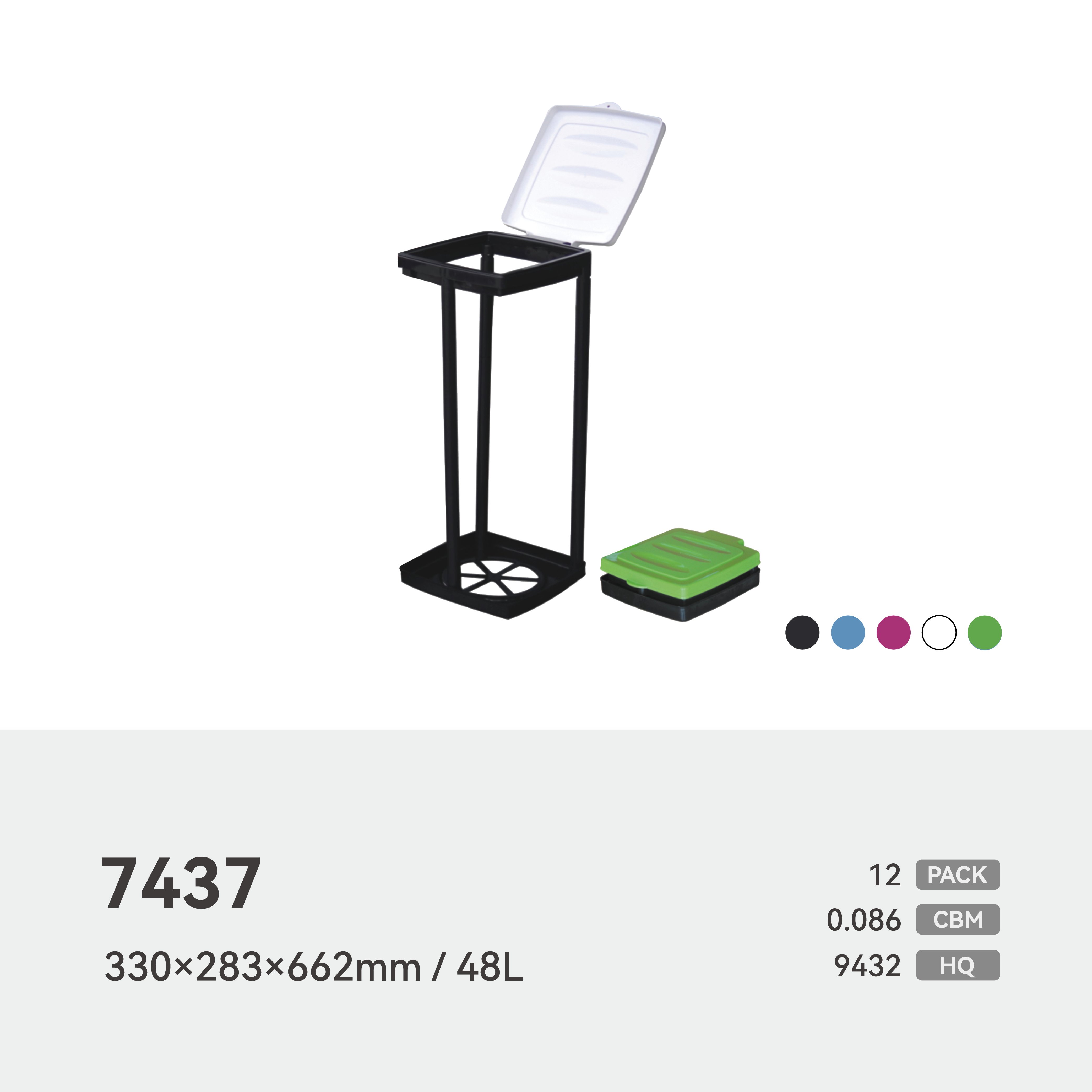 HAIXIN factory kitchen living room trash can large capacity Garbage Bin folding dustbin hollow basket plastic waste paper basket