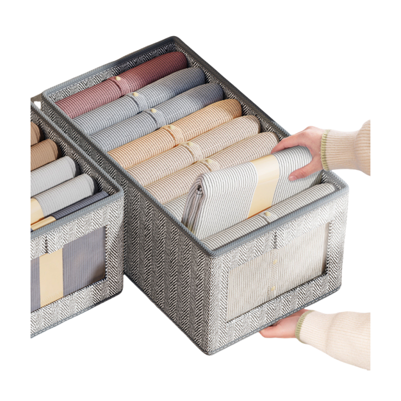Hot sale drawer type multi-functional house hold student dormitory tidying wardrobe compartment storage box