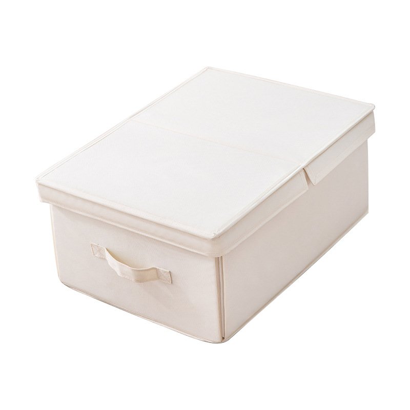 Covered wardrobe sweater pants storage box Clothes clothing organizer box Household drawer type divider bag Oxford cloth