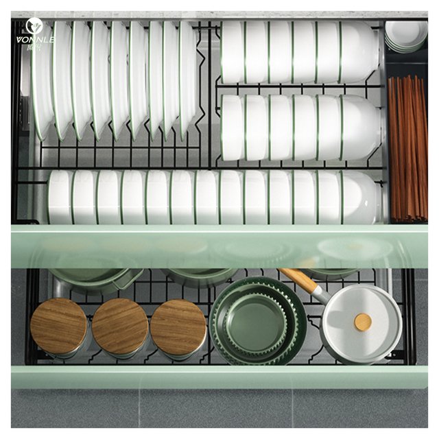 Cabinet Multifunctional Pull Out Kitchen Cabinet Drawer kitchen basket stainless steel basket pull out basket