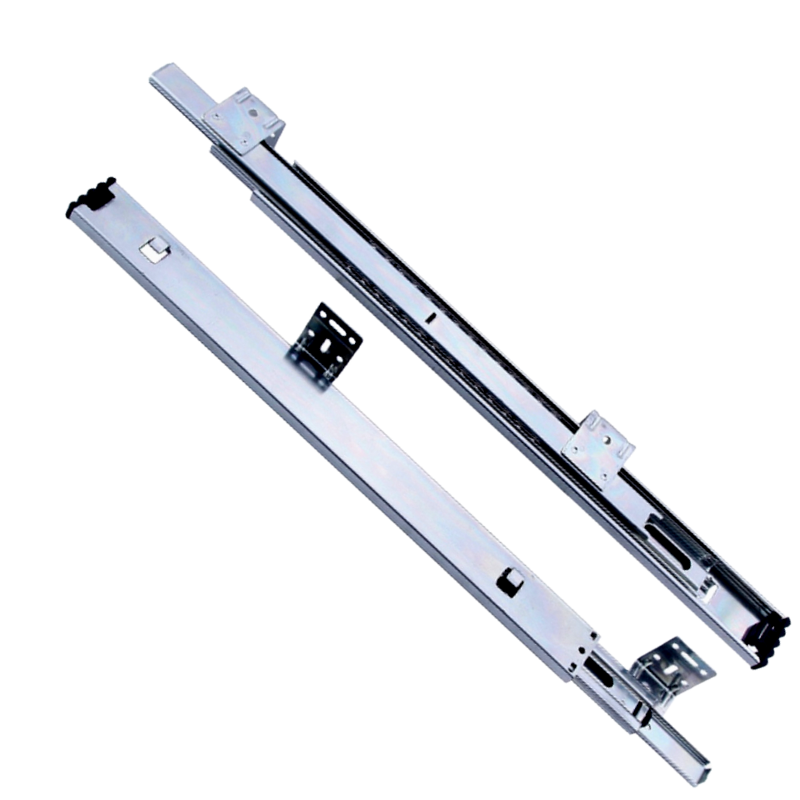 Cabinet Hardware Full Extension Drawer Slide Rail Pull-Out Wire Basket Steel Hook Drawer Runners