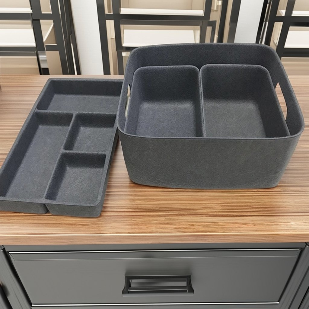 Desktop Felt Storage Box/Drawer for Home Kitchen Storage Organization Home Storage & Organization Product