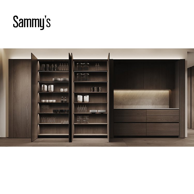 China Factory Good Quality Luxury Lacquer Waterproof Kitchen Cabinets Price