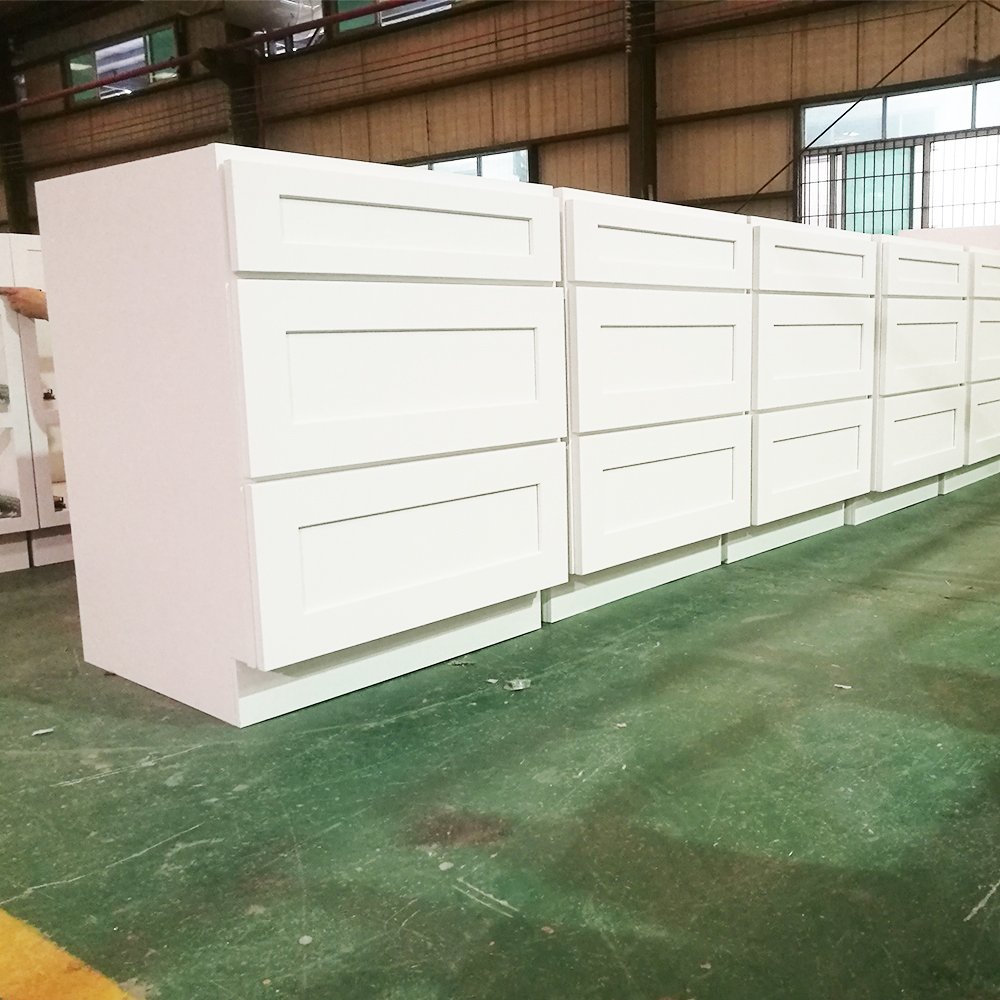 Cheap American Standard Kitchen Cabinets Solid Wood Cabinet Made In China