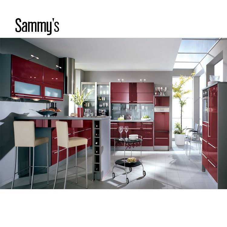 Turkish style modern small flatpack kitchen for tiny room