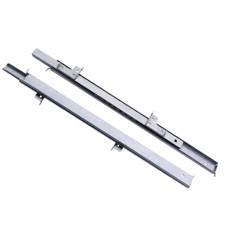 27mm Stainless Steel Metal Safety Pull-Out Tool Tray with Ball Bearing Pocket & Bayonet Drawer Slide Rail for Cabinet & RV Use