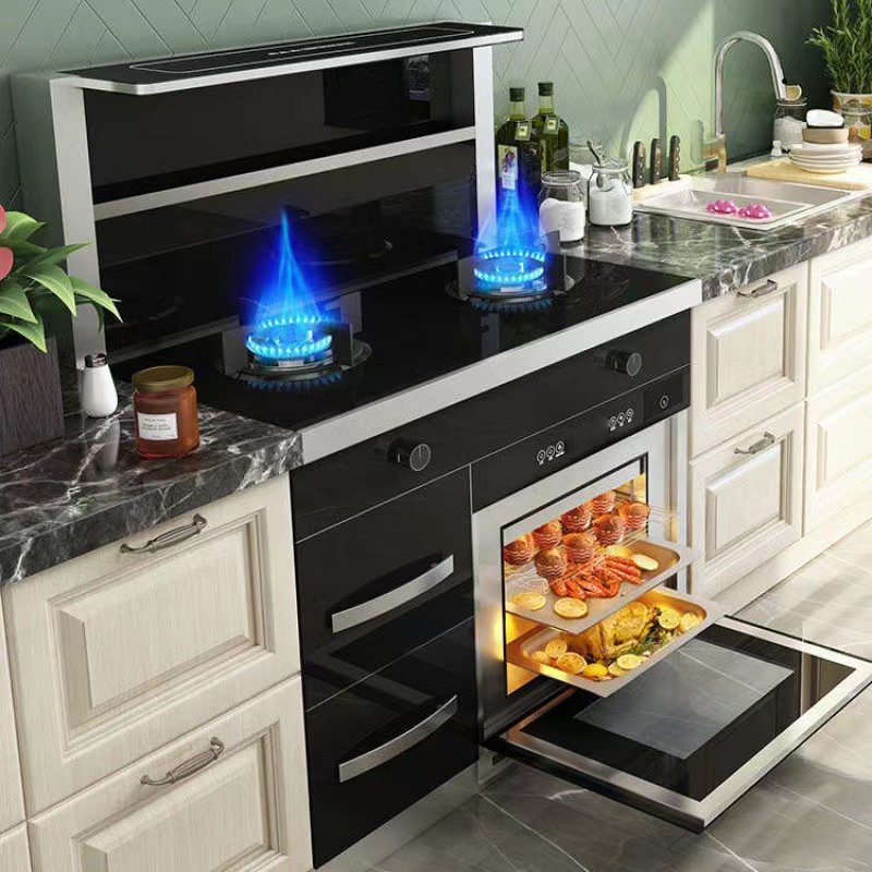 China factory Hot sale science and technology Classic retro modern black white gray Whole overall design scheme beside stands