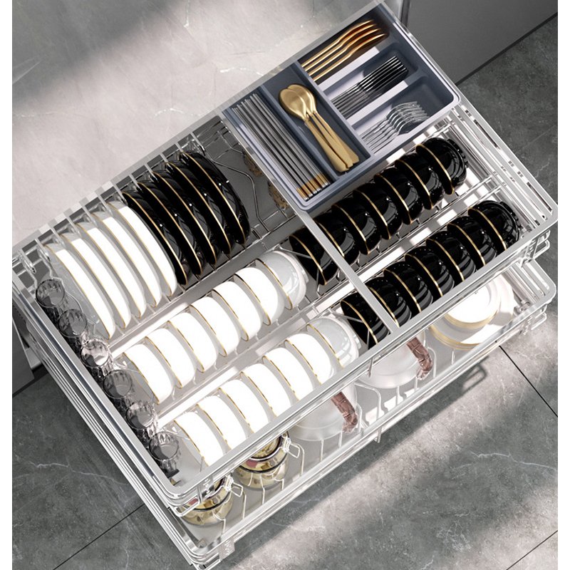 Furniture Hardware Wire Kitchen Pull Out Cabinet Drawer Organizer Basket Monster Pull Basket Pull-Out Swing Tray