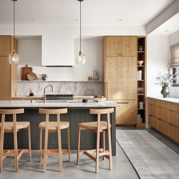 Solid Wood Kitchen Design Cabinets Set Furniture Custom High Quality Kitchen Cabinets Modern Modular Solid Wood Kitchen Cabinets