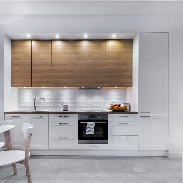 MAG High Quality On-site installation PVC mdf Kitchens With Kitchen Unit/Cabinets/Cupboards customized design service