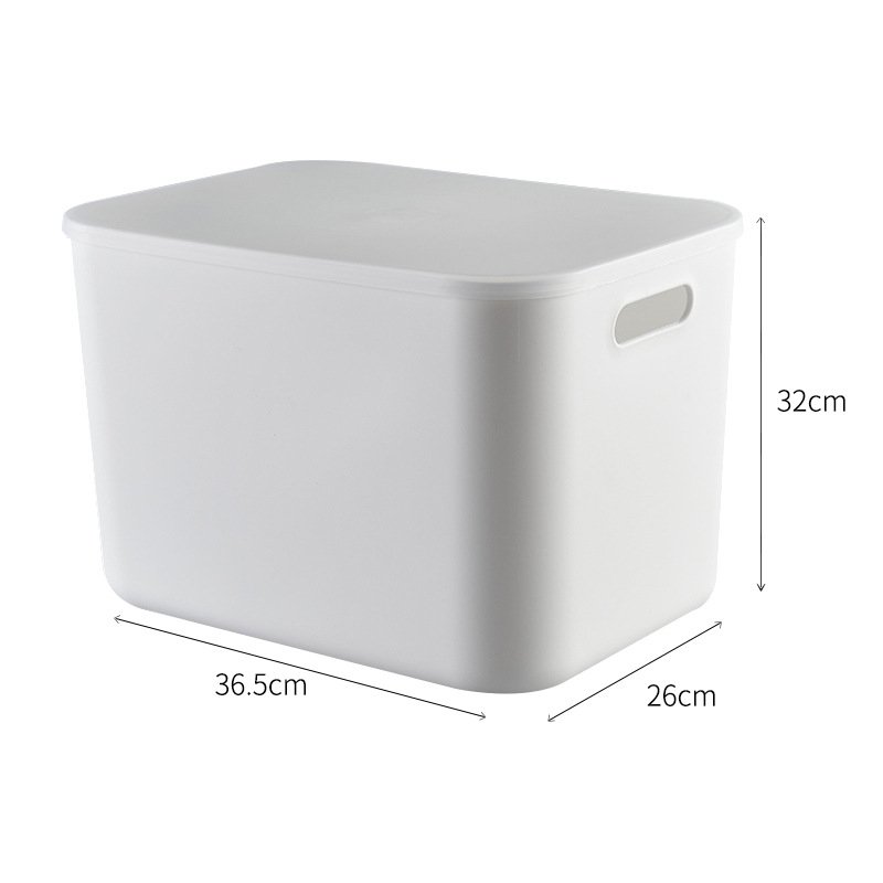 Plastic Storage Basket plastic storage bins for use in kitchen, pantry, living room, and more