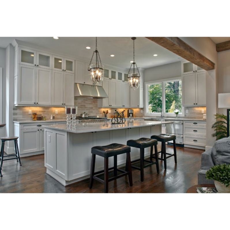 Realgres Custom Curved Kitchen Island Wooden Unit Designs Smart Cupboard Black Complete Kitchen Cabinets