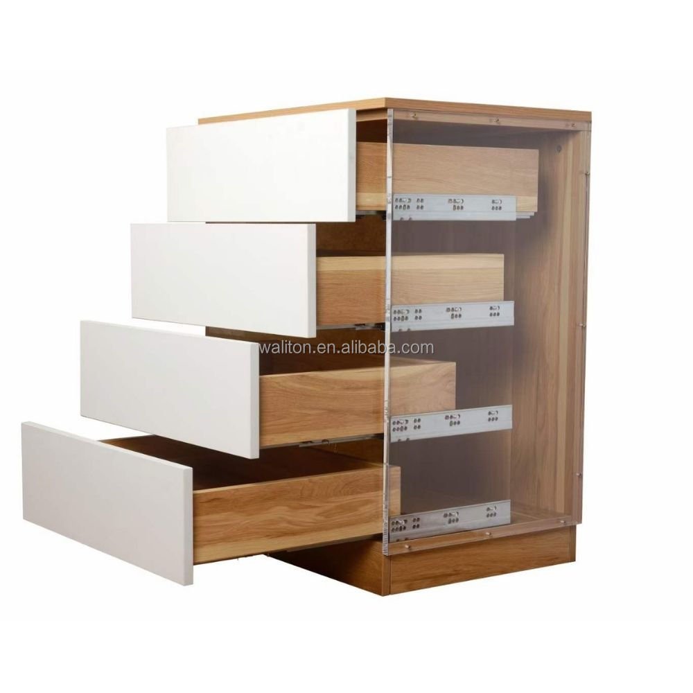 21-Inch Full Extension Cold Rolled Steel Basket Drawers with Soft Close Channel under Mount Slide Rail for Kitchen Cabinets