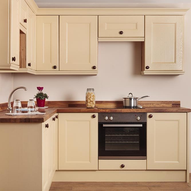 Cheap wooden white base fitted kitchen units modular design kitchen cabinets for sale
