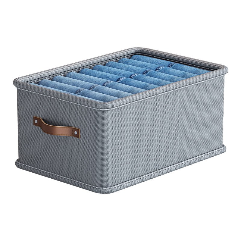 Factory Supply Household Foldable Closet Organizer Glossy Technics Jeans Storage Drawer Foldable Clothes Dividers