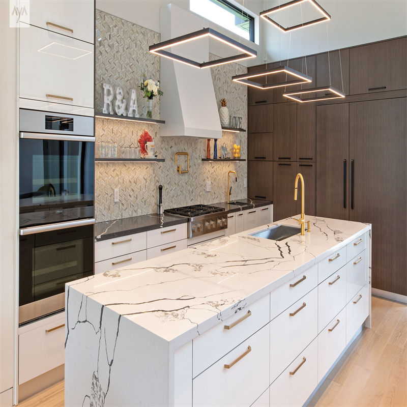 YALIG modular kitchen showcase cabinets and bathroom accessories