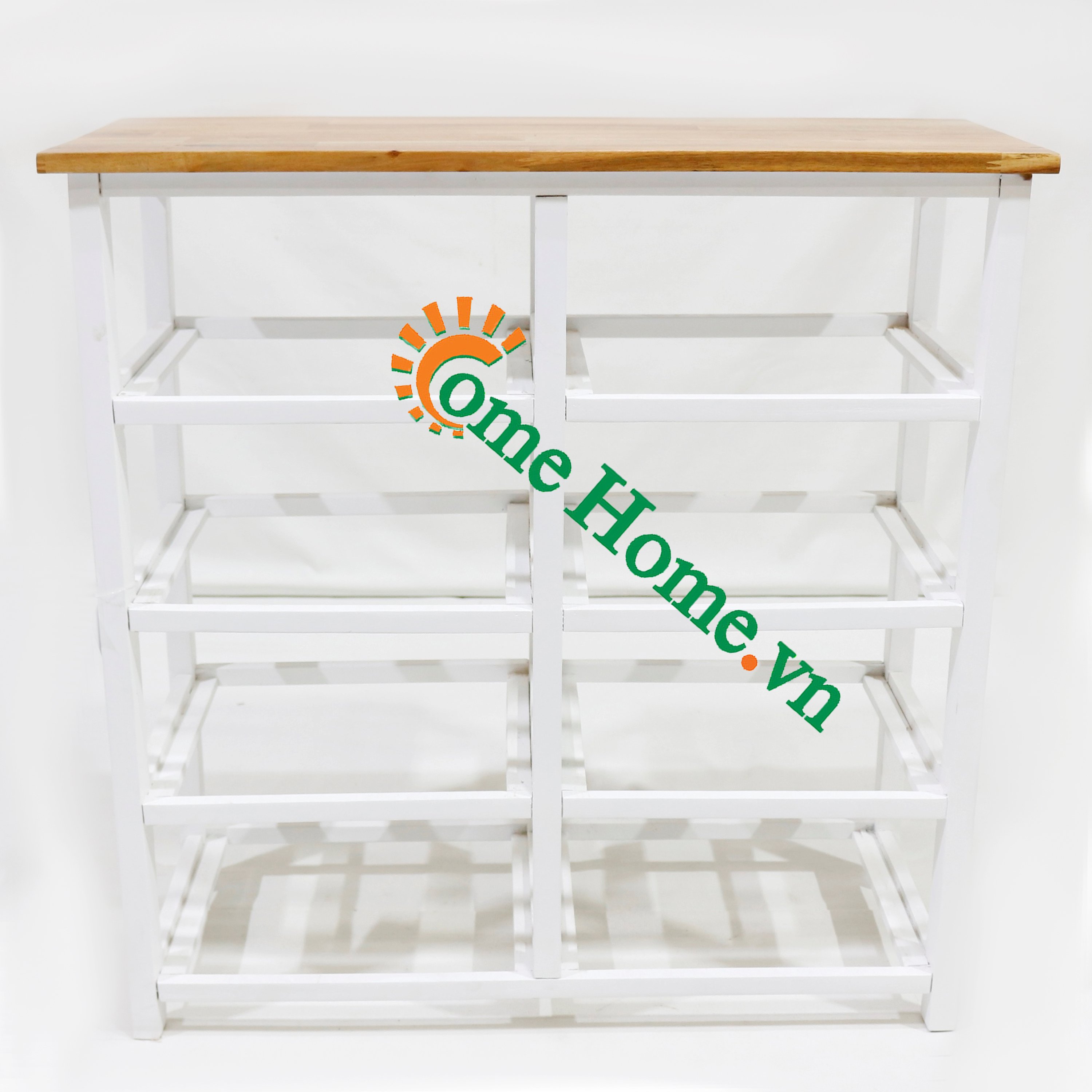 Comehome - Superior Wooden Cabinet with Drawers for Water Hyacinth Customized Natural Wood Cabinet for Kitchen Organization