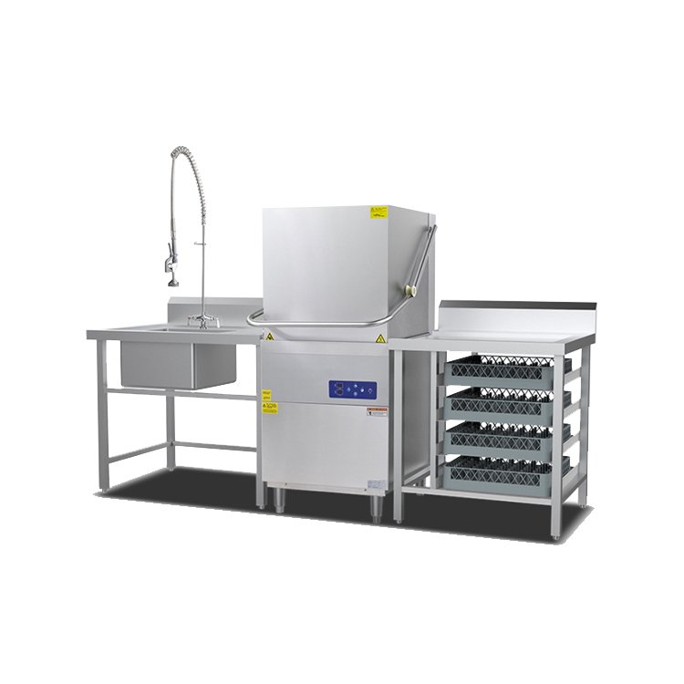 Hood Type Hotel Dishwash Equipment Dishwashing Machine For Restaurant