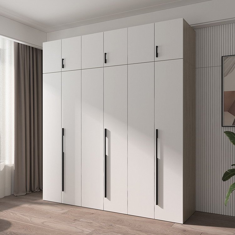 Simple style king queen size storage bed wardrobe bed with drawers