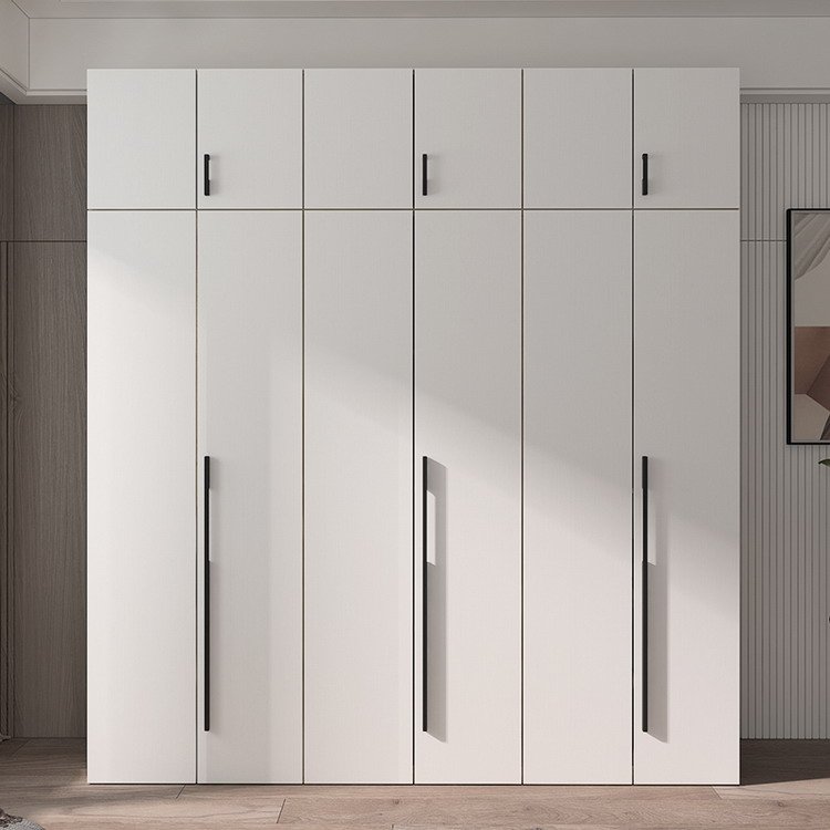 Simple style king queen size storage bed wardrobe bed with drawers