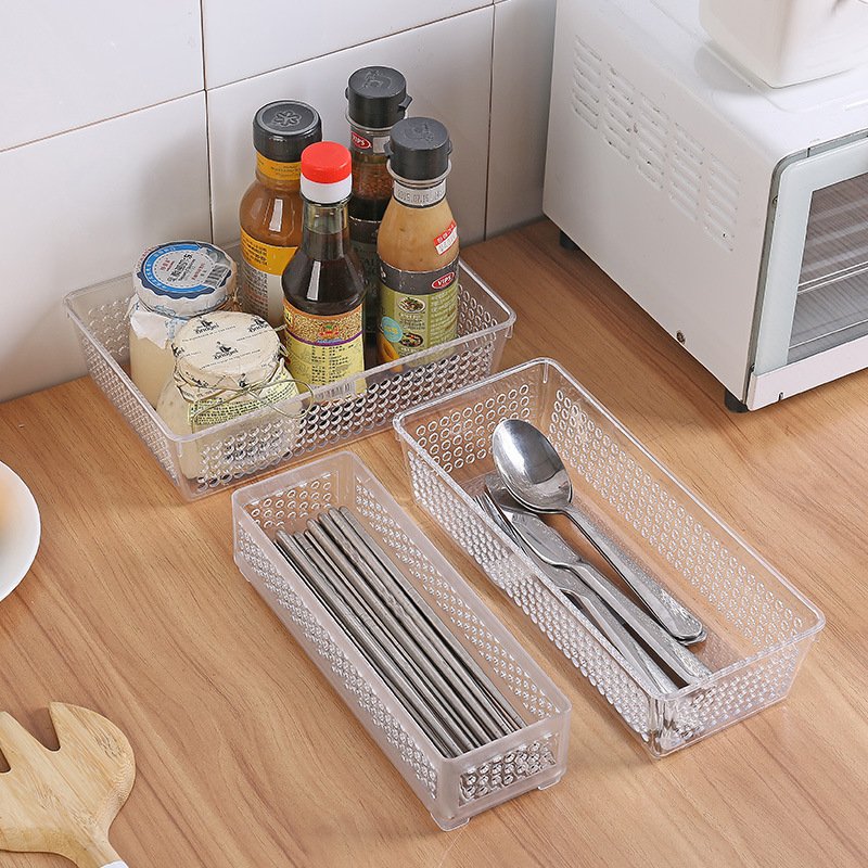 High Quality Household Fridge Storage Drawer Transparent Plastic Storage Box