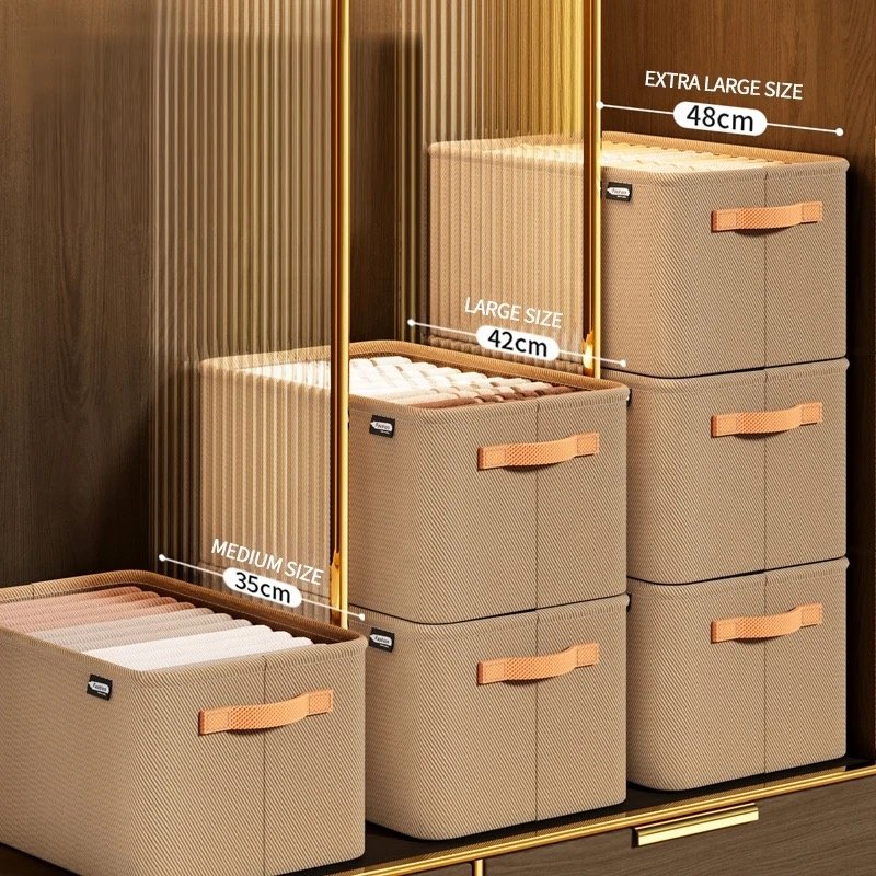 Thicken clothes organizer pants sweater storage cabinets drawers organizer jean storage box wardrobe clothes storage organizers