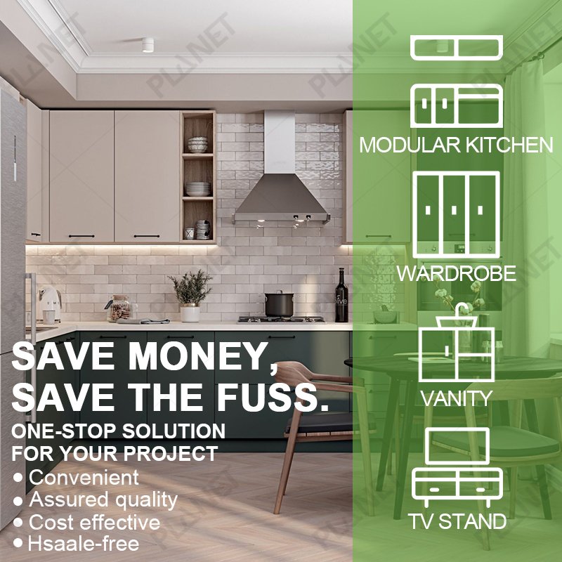 High Gloss Flat Panel White Modular Modern Kichen Cabinets Modern Kitchen Furniture Luxury Designs