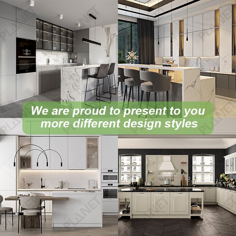 High Gloss Flat Panel White Modular Modern Kichen Cabinets Modern Kitchen Furniture Luxury Designs