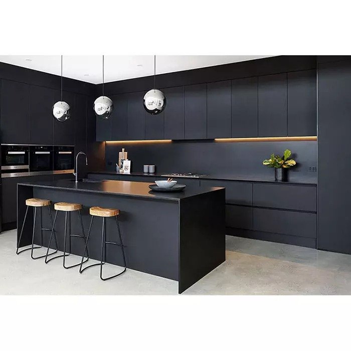 Fast Delivery American Custom Modular Modern Design Home Kitchen Furniture Kitchen Cabinet