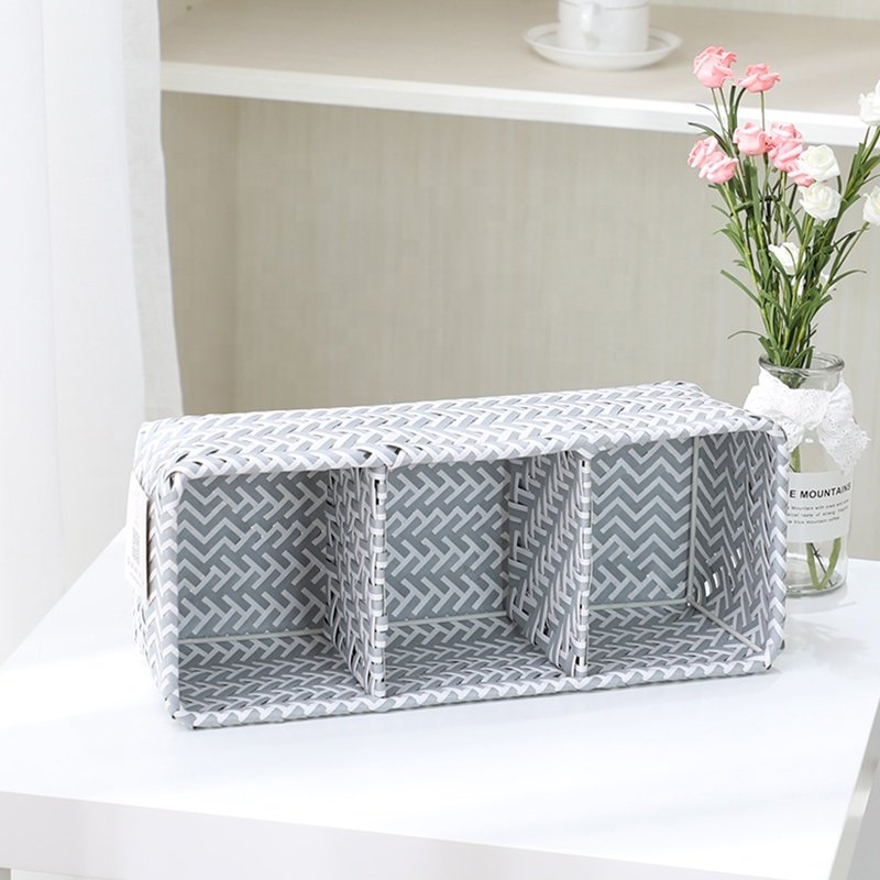 Household baby gift baskets plastic toy storage organizer polypropylene drawer organizer