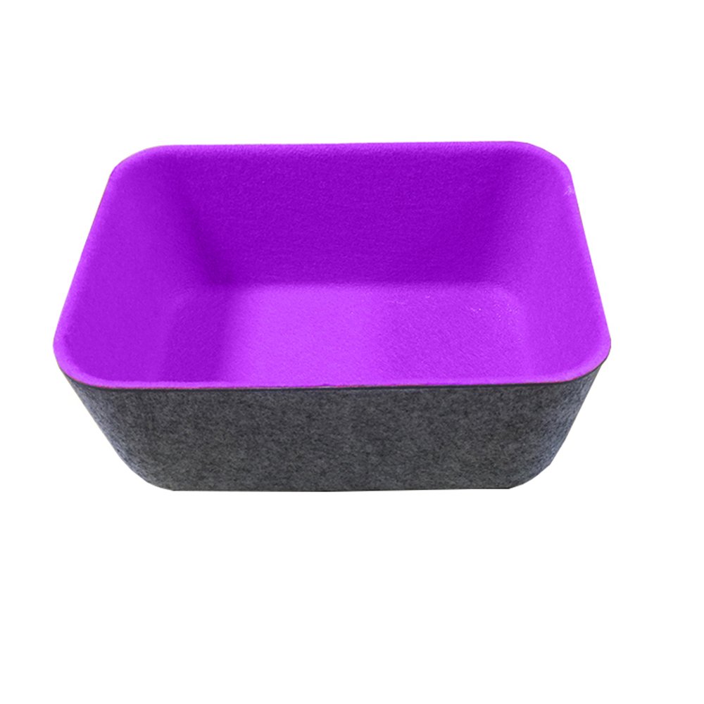 New Style Recycled PET felt storage boxes organization plastic home appliance car storage organizer boxes & bins