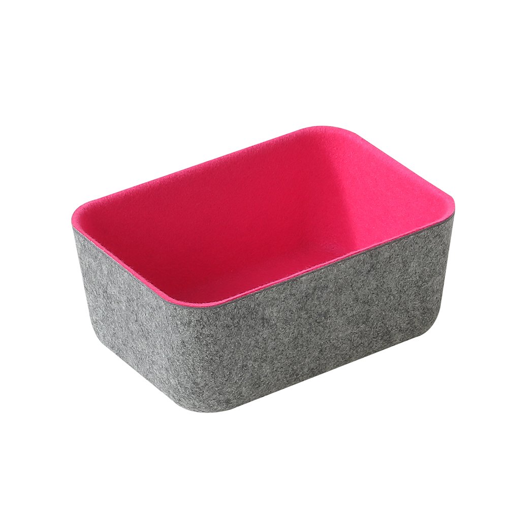 New Style Recycled PET felt storage boxes organization plastic home appliance car storage organizer boxes & bins