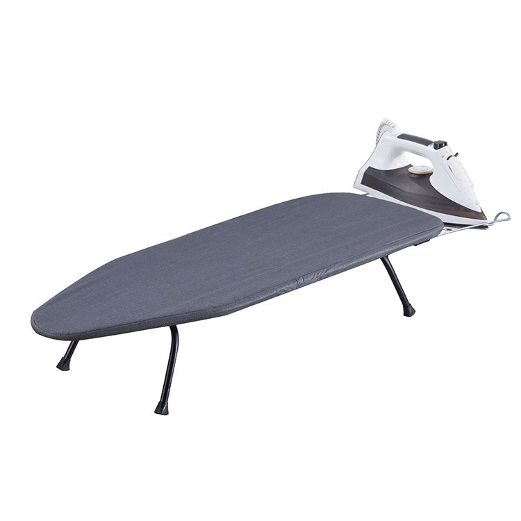 Metal Mesh Panel Heavy Duty folding table top folding ironing board with basket drawer