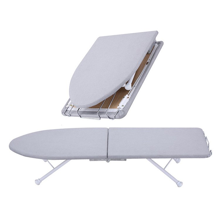 Metal Mesh Panel Heavy Duty folding table top folding ironing board with basket drawer