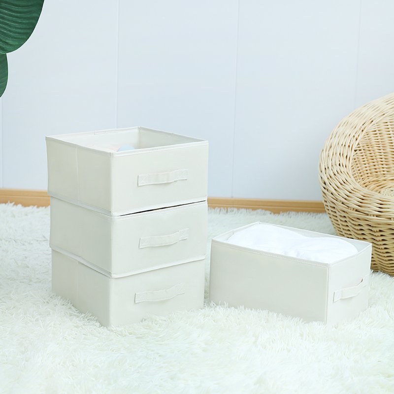 Small Oxford Cloth Fabric Storage box,Sock and Underwear Organizer for Closet Drawer,Jean organizer