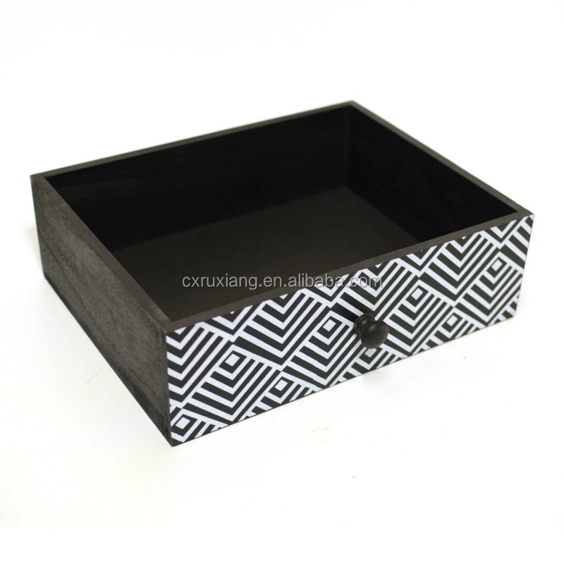 3 tier living room basket drawers wooden decor storage cabinet furniture