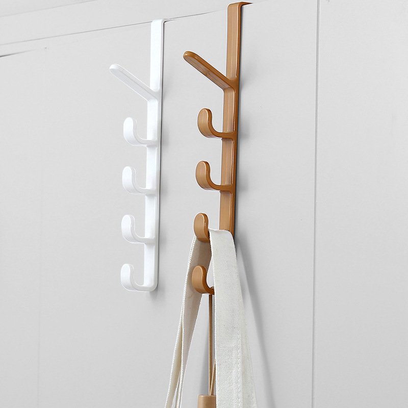Over Door Hook clothes stands & shoe racks Door Hanger Towel Rack Coat Metal Hooks for Hanging Clothes Cabinet Door Bathroom Kit