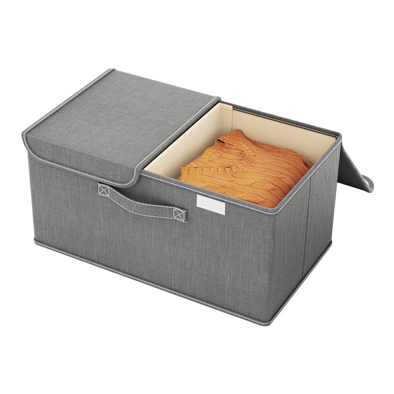 Toy Kids Storage Box Organizer for Christmas Baby Toys Cabinet Chest with Lid Storage Bag For Clothes Storage Container