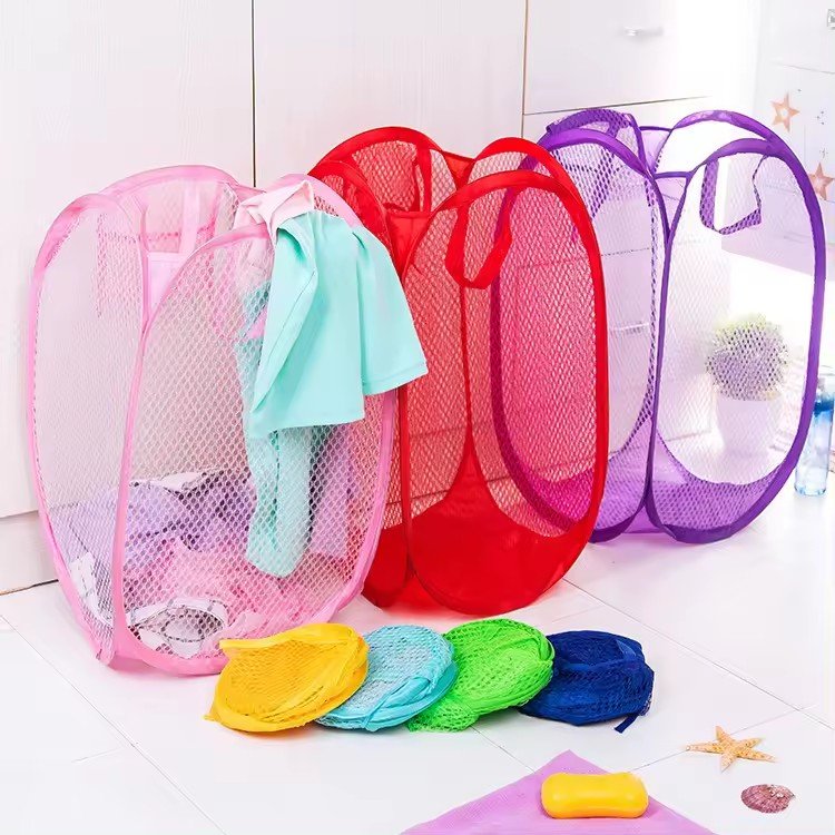 Commercial Folding Laundry Baskets Hamper Storage Basket
