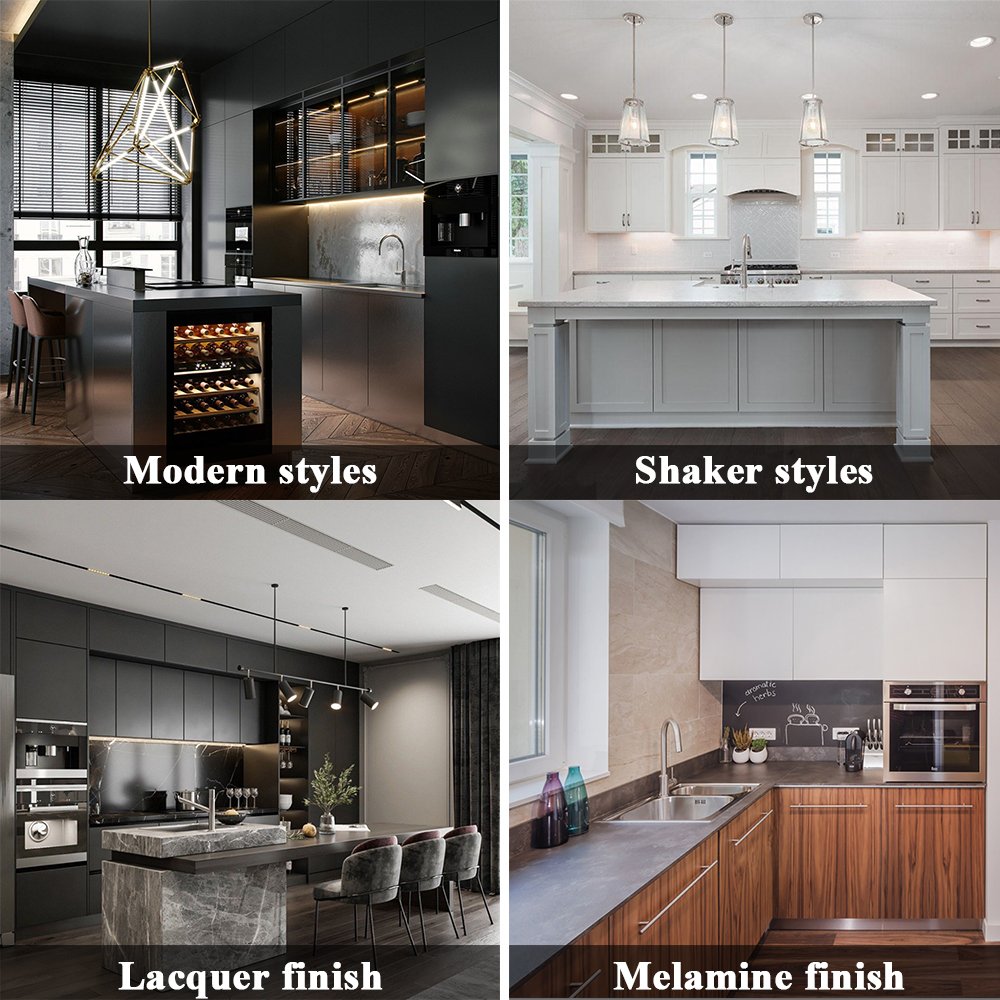 Modern Kitchen Cabinet For Family Hotel Kitchen Furniture Kitchen Complete Cabinets Set